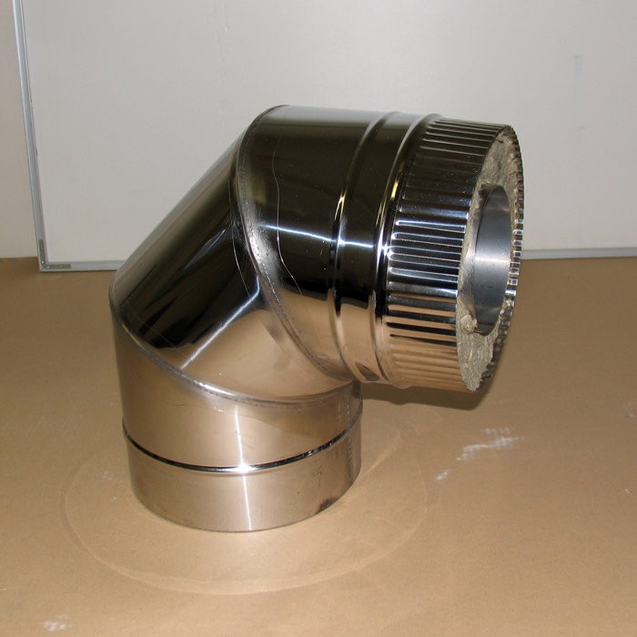 Отвод Ø200/300 (0,5 мм) 90 гр. Флюгранд Стандарт