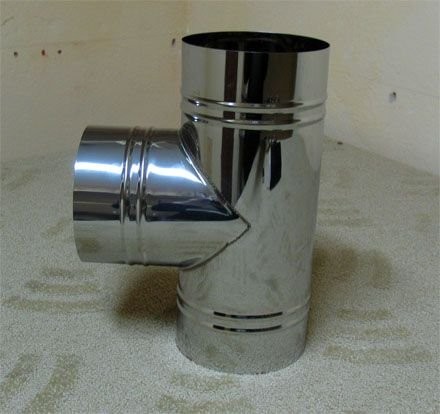 Тройник Ø150 (1 мм) 90 гр. Флюгранд Стандарт