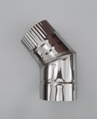 Отвод Ø115 (0,5мм) 45 гр. Флюгранд Стандарт