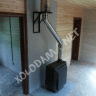 Отвод Ø115 (0,5мм) 45 гр. Флюгранд Стандарт