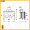Каминная топка Селеник 700МШ